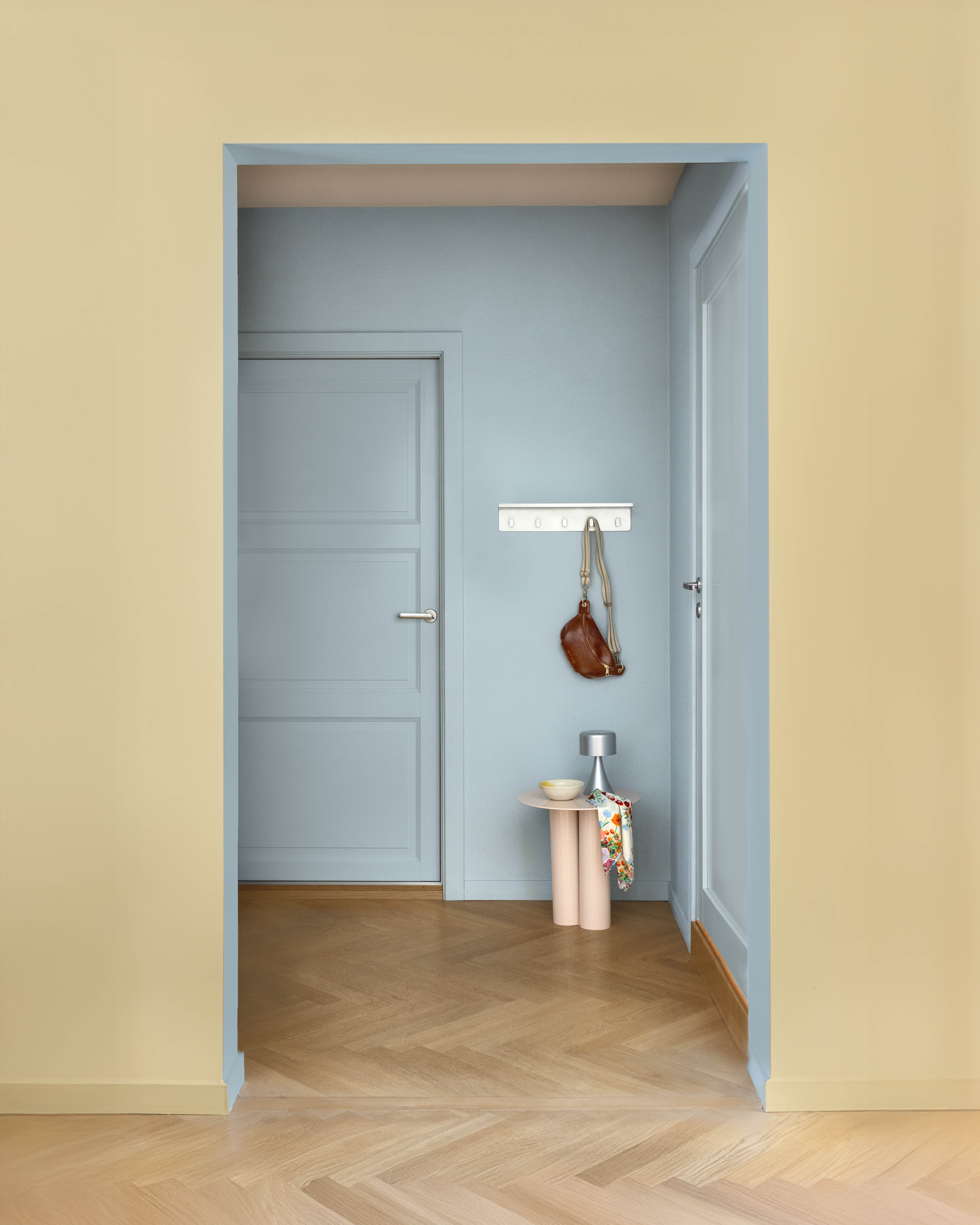 VeggStue_5965 Lys Dijon_VeggGang_5986 Lys Blågrønn_TakGang_6042 Rosa Pudder copy