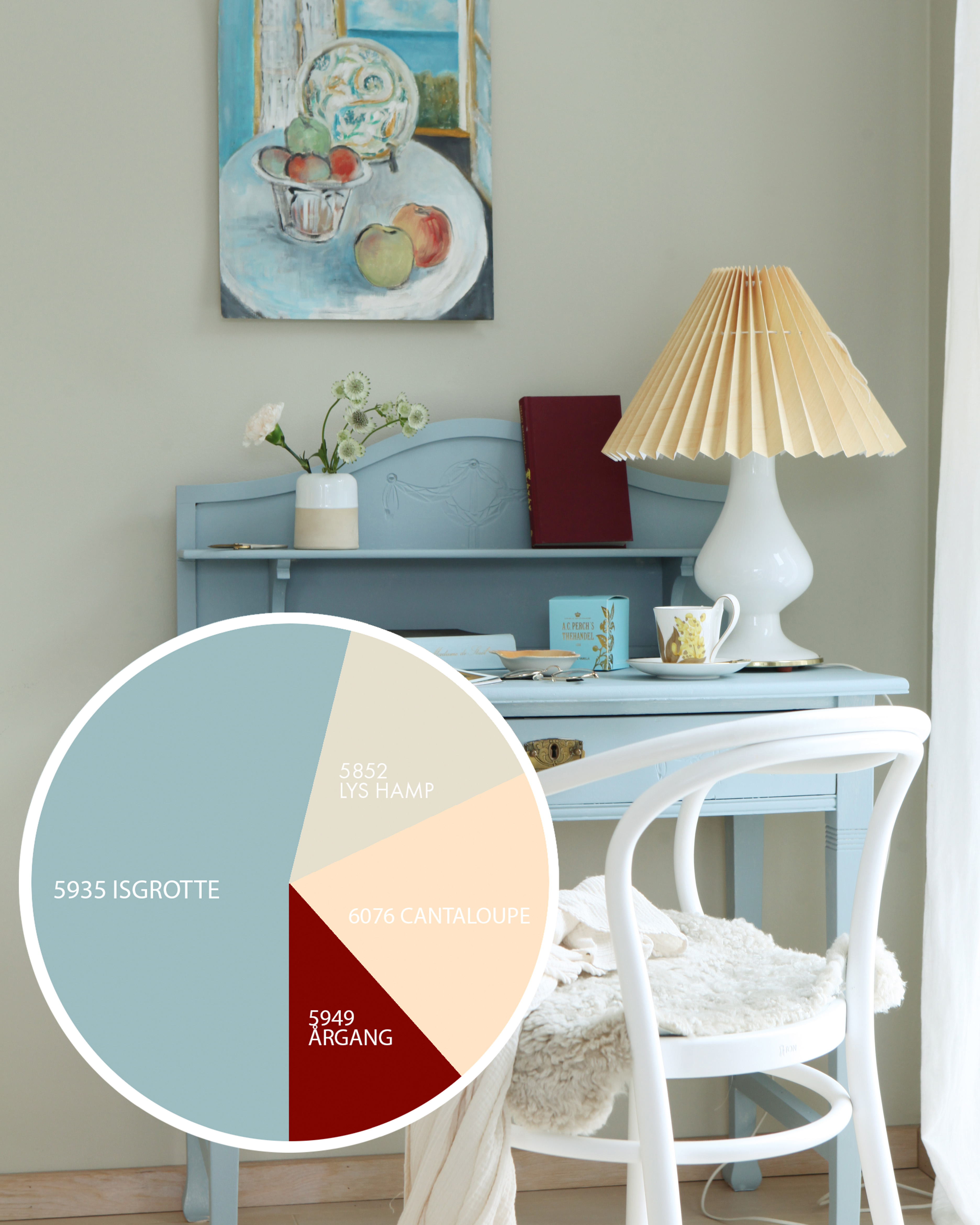 Isgrotte med fargekake copy